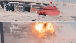 انهدام ۲ تانک «مرکاوا» در جنوب شهر غزه