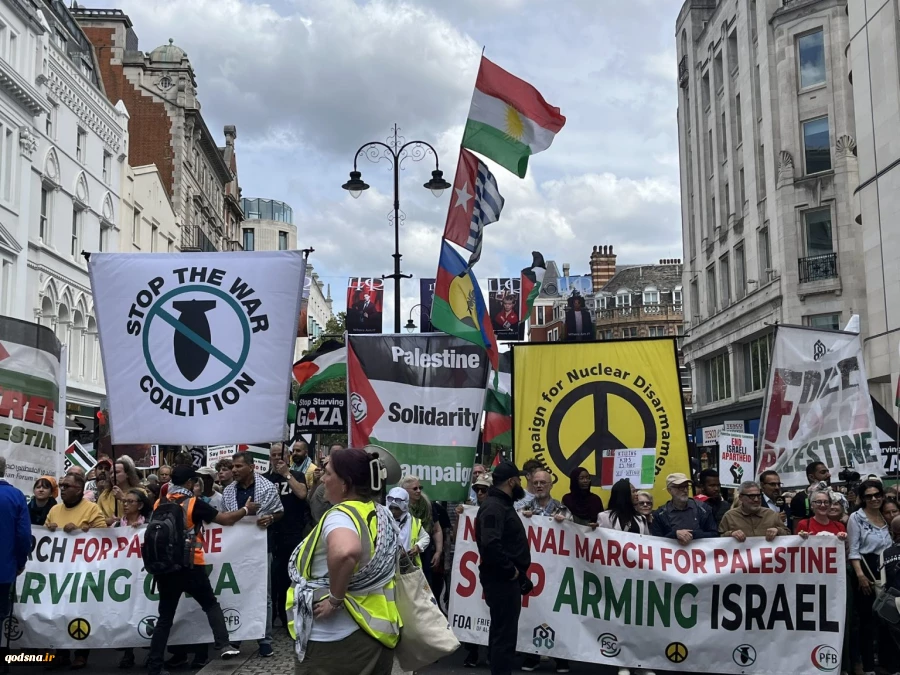 Global Day of Action: Over 300,000 march in London to demand justice for Gaza