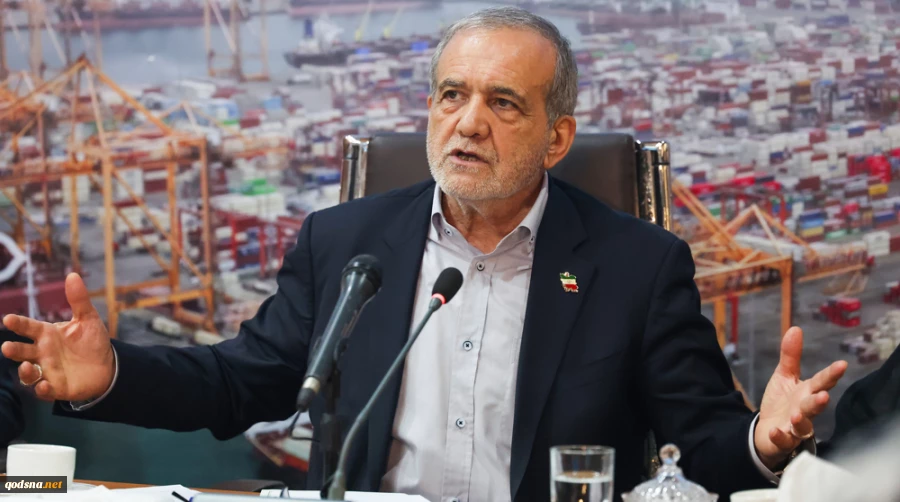 President Pezeshkian:

Zionist regime ‘main enemy’ of Muslim world