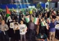 تجمع جماهيري في طهران احتجاجاً على تعامل الكيان الصهيوني مع قافلة الصمود