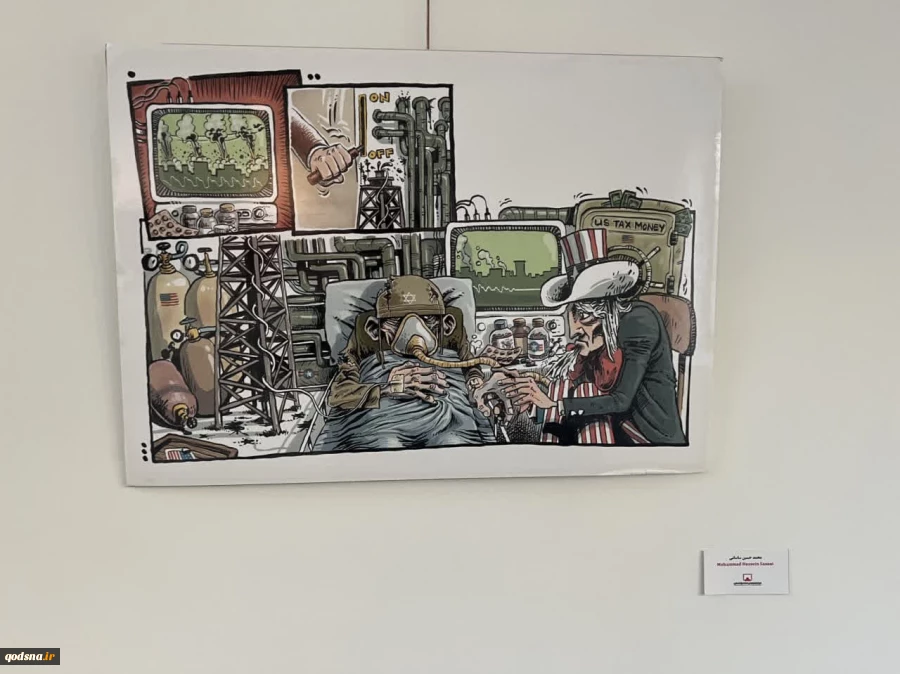 تصاویری از نمایشگاه سمفونی جنایت در موزه فلسطین
 3