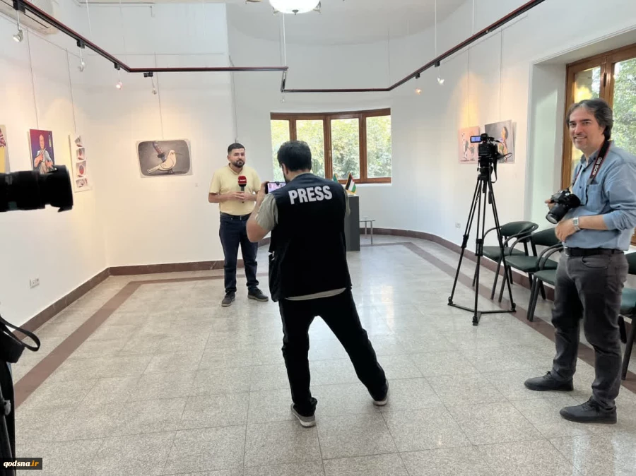 تصاویری از نمایشگاه سمفونی جنایت در موزه فلسطین
 2