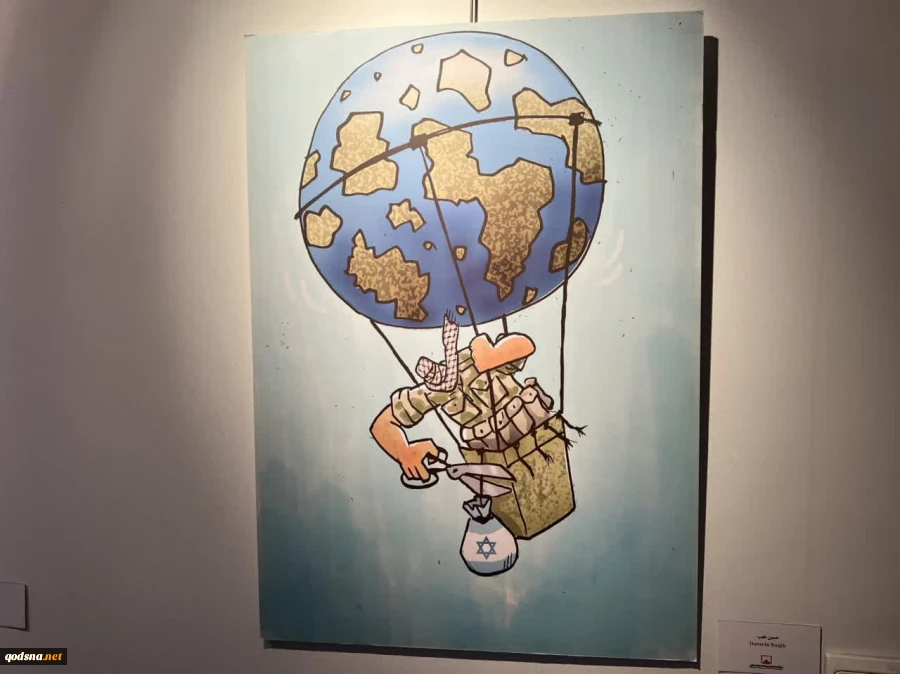 تصاویری از نمایشگاه سمفونی جنایت در موزه فلسطین
 2