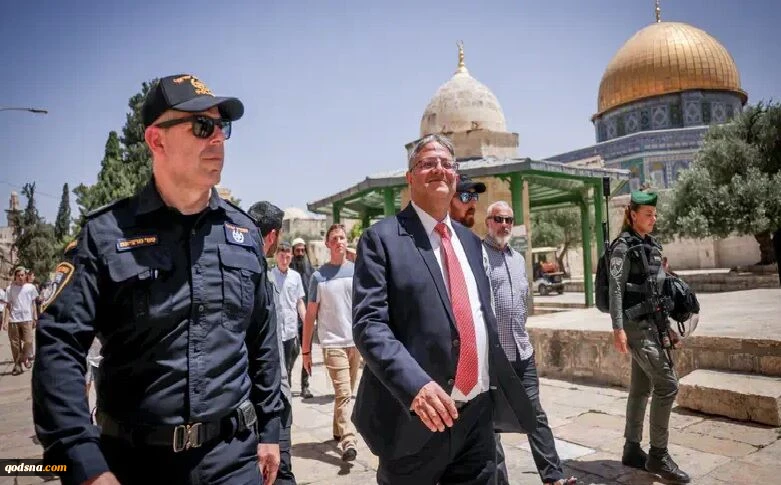 توهین وزیر تندروی صهیونیست به مسجد الاقصی 2