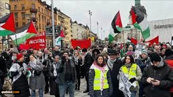 توصیف رسانه آلمانی از تجمع حامیان فلسطین: خیابان‌ها در دست هواداران حماس بود 2