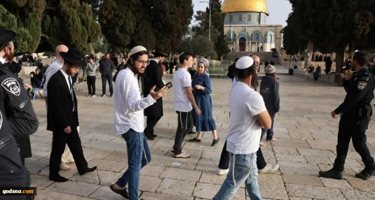بیش از ۱۱۵۸ شهرک‌نشین اسرائیلی به‌طور هم‌زمان به مسجدالاقصی تعرض کردند 2