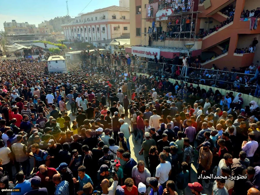 تصاویر دیگری از استقبال فلسطینی‌ها از اسرای آزاد شده در خانیونس  5
