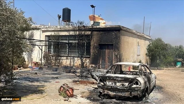 تخریب منازل و آتش‌زدن مزارع و خودروهای فلسطینی‌ها در کرانه باختری 2