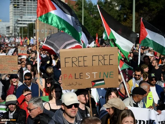 فریاد «رهایی فلسطین» در سراسر اروپا 4