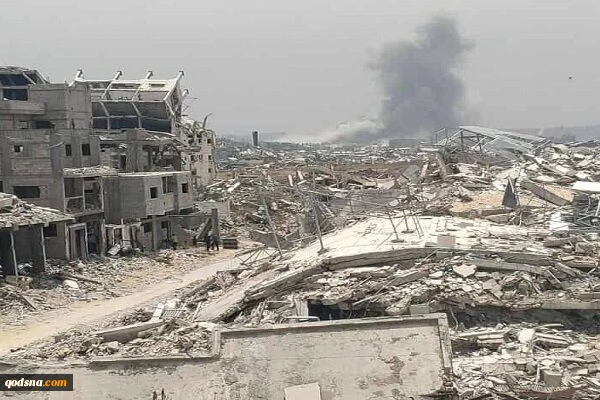 شنیده شدن صدای ۳ انفجار در جنوب نوار غزه 2