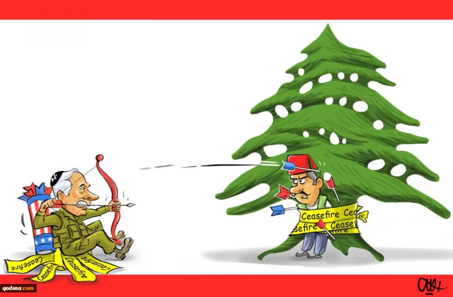 آمریکا شریک در نقض آتش بس در لبنان 2