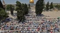 Thousands of Palestinians perform Friday prayer at the Aqsa Mosque despite Israeli restrictions