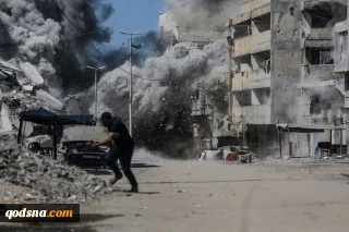 وقوع انفجارهای شدید و گسترده در نوار غزه