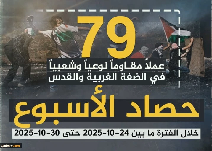 مرکز پژوهشی آماری معطی گزارش داد؛

تشدید عملیات‌های مقاومتی در کرانه باختری در یک هفته اخیر/ ثبت میانگین 11 عملیات در هر روز+ نمودار
 3