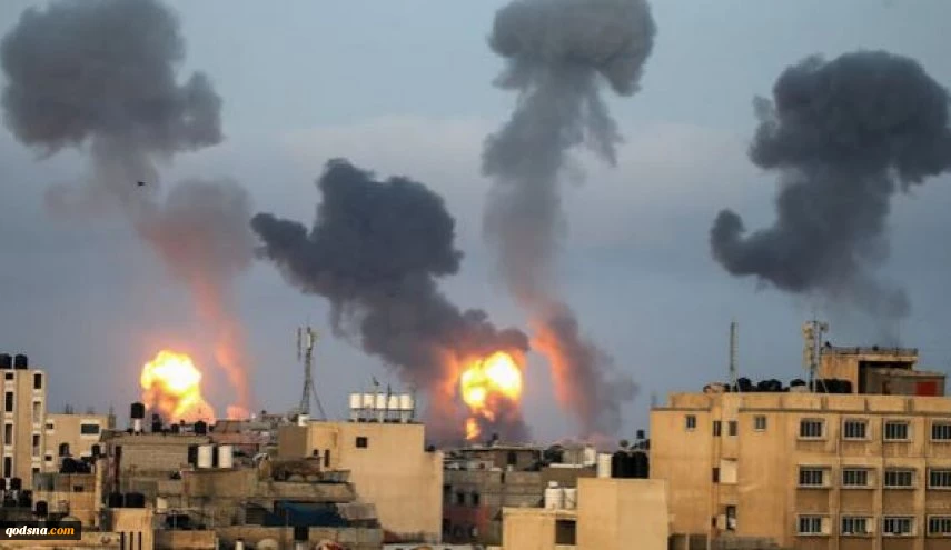 حملات هوایی رژیم صهیونیستی به نوار غزه 2