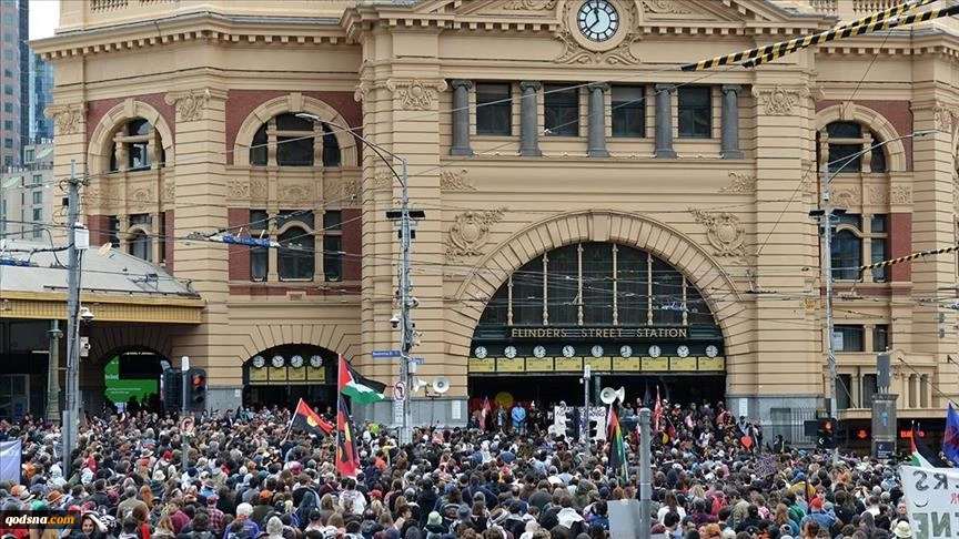 Solidarity rally in Auckland calls for boycott of Israeli products