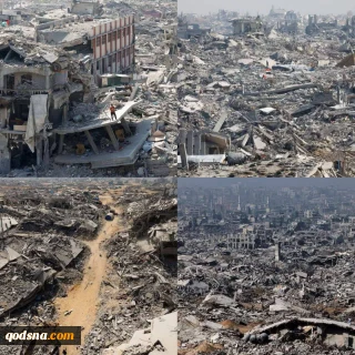 حملات مجدد رژیم صهیونیستی به شرق خان یونس/ تخریب 90 درصدی پوشش گیاهی نوار غزه