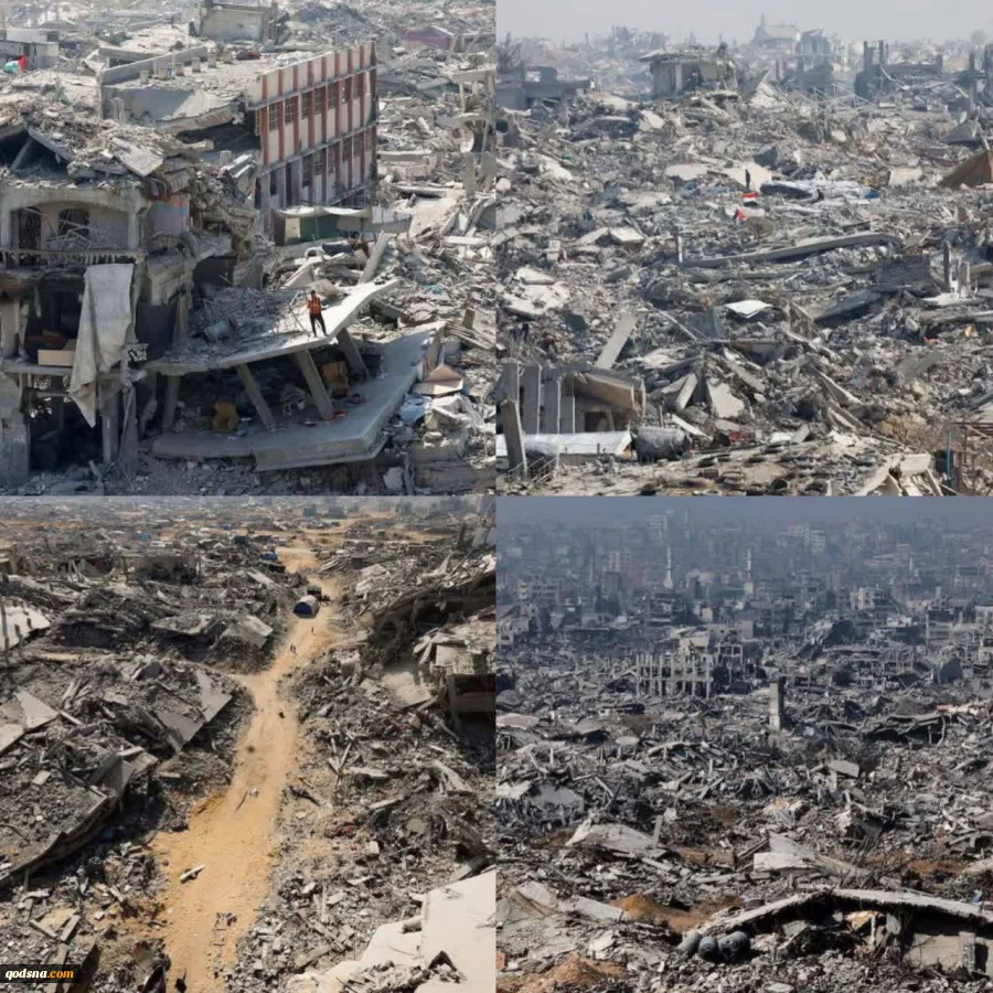 حملات مجدد رژیم صهیونیستی به شرق خان یونس/ تخریب 90 درصدی پوشش گیاهی نوار غزه 2