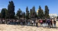 70,000 worshipers perform Friday prayer at the Aqsa Mosque