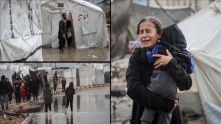 وضعیت انسانی در نوار غزه به دنبال بارندگی‌های شدید رو به وخامت است