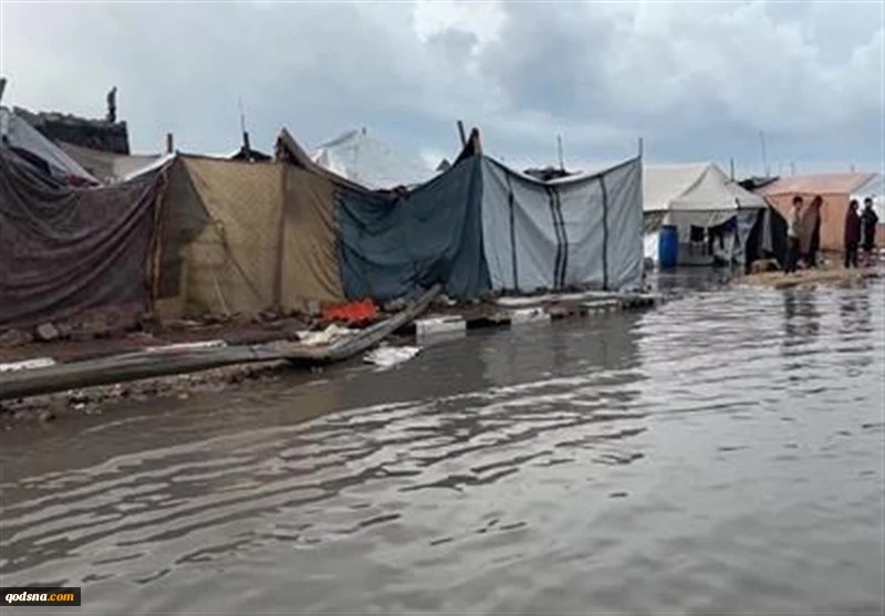 تراژدی آوارگان غزه در شب‌های سرد 2