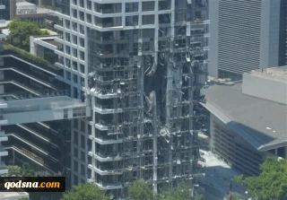 الإعلام العبري: آثار الصواريخ الايرانية لا تزال بادية في تل أبيب