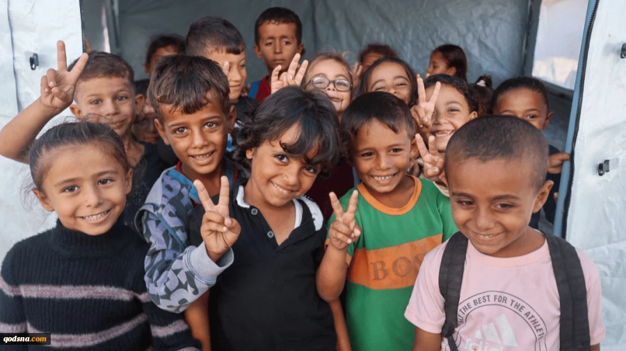 بازگشایی «مدارس بی‌دیوار» در غزه پس از ۲ سال جنگ 2