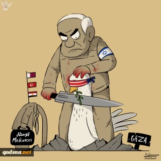 ذبح صلح در غزه در سایه سکوت میانجی‌ ها