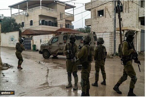 تداوم یورش گسترده صهیونیست‌ها به کرانه باختری؛ تفتیش منازل و بازداشت شهروندان 2