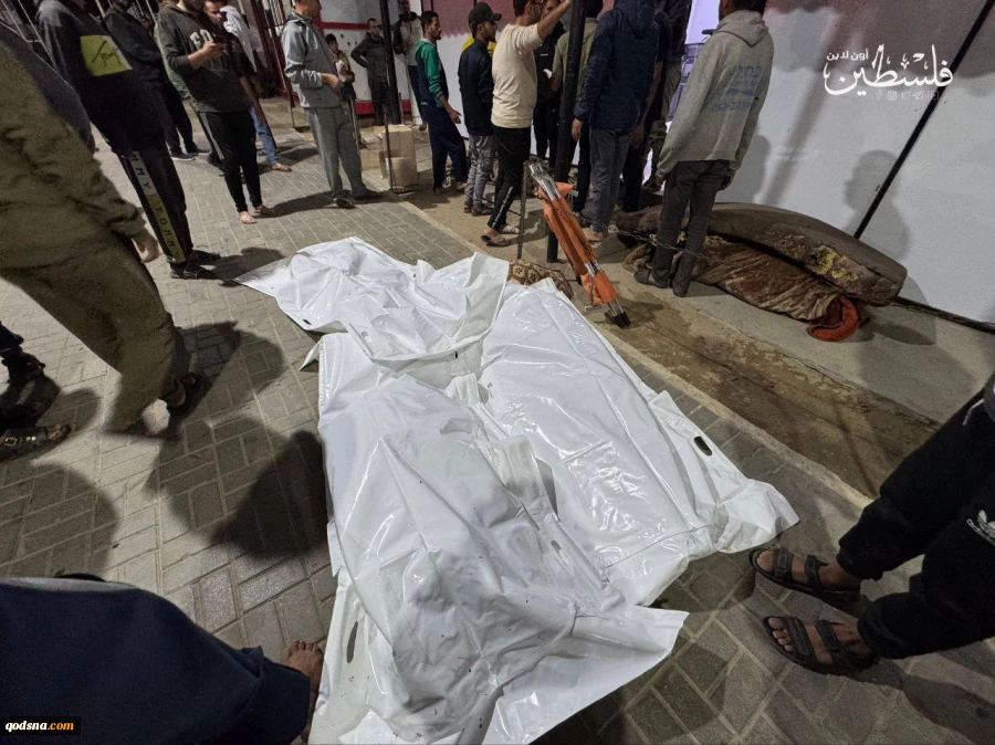 5 Palestinians martyred in Israeli airstrike on displacement tents in Khan Yunis, including 2 children