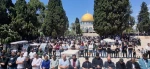 60,000 Palestinians perform Friday prayer at Al-Aqsa Mosque