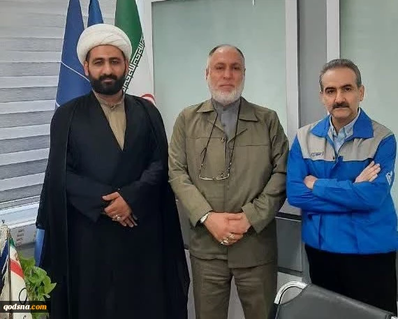 دیدار دبیر جمعیت دفاع از ملت فلسطین استان خوزستان با مدیرعامل شرکت ملی حفاری 3