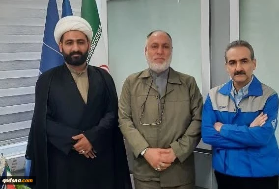 دیدار دبیر جمعیت دفاع از ملت فلسطین استان خوزستان با مدیرعامل شرکت ملی حفاری 4