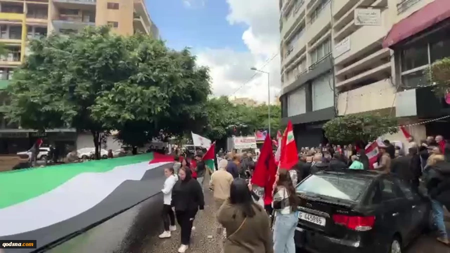 الحزب الشيوعي اللبناني ينظم اعتصاماً في بيروت رفضاً لأي تفاوض مباشر مع الاحتلال الإسرائيلي 2