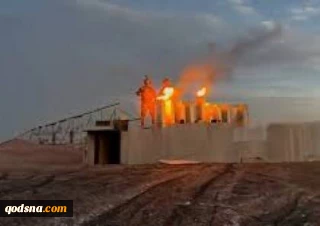 جشن نظامیان صهیونیست بر بیمارستانی ویران