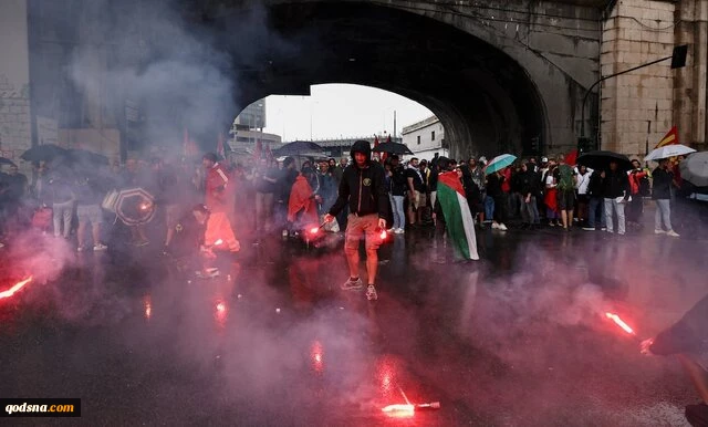 فراخوان اعتصاب مجدد کارگران بنادر ایتالیا: به ماشین جنگی اسرائیل کمک نمی‌کنیم  2