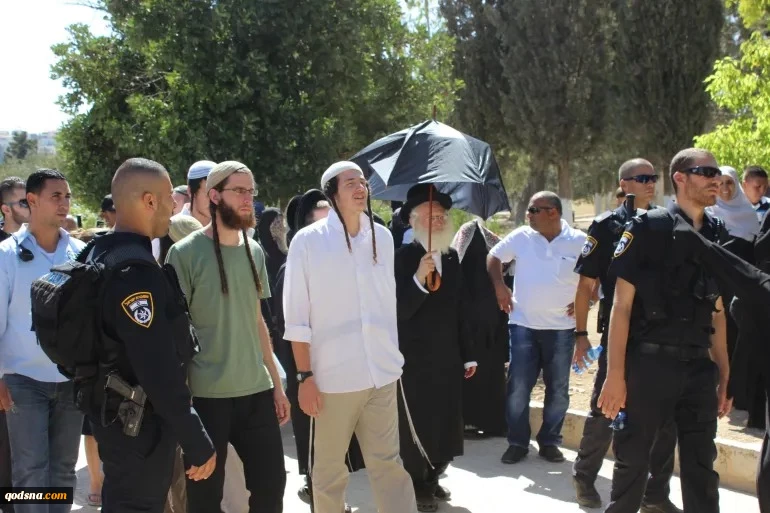 Dozens of Zionist settlers defile Aqsa Mosque