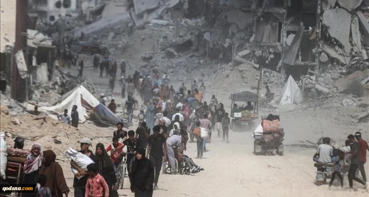 ساکنان غزه در کمتر از ۹۰ کیلومتر مربع محصور شده‌اند
 2