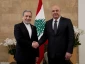 وزير الخارجية الايراني يجري مباحثات مع الرئيس اللبناني