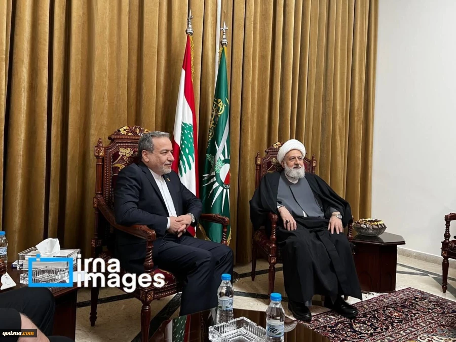 عراقجي يلتقي نائب رئيس المجلس الاسلامي الشيعي الاعلى بلبنان 2