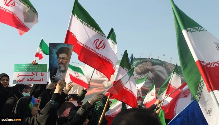 مسيرات شعبية كبرى في طهران ضد أعمال الشغب والمخربين 2