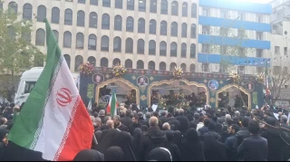 Tehran hosts massive farewell ceremony for security martyrs