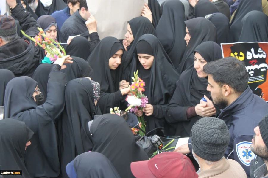 تشیع با شکوه شهدای مردمی و مدافع امنیت 12