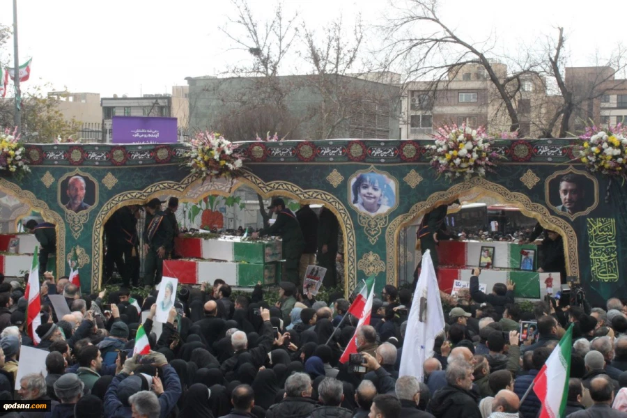 تشیع با شکوه شهدای مردمی و مدافع امنیت 4