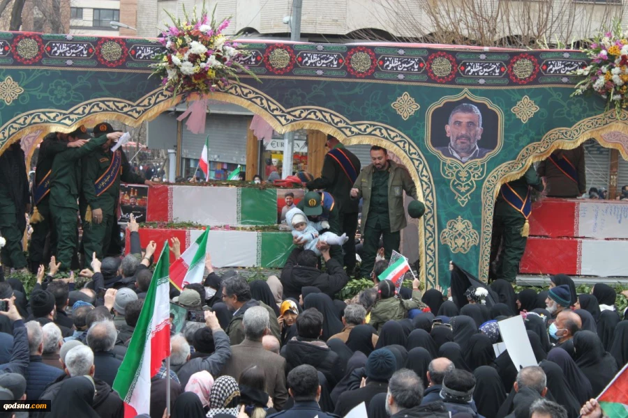 تشیع با شکوه شهدای مردمی و مدافع امنیت 11