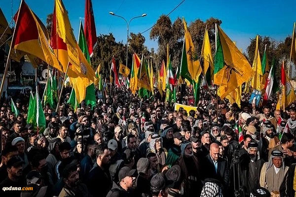 ه گزارش خبرگزاری مهر به نقل از رسانه های عراقی، شهر موصل در شمال عراق روز جمعه صحنه تجمع گسترده و باشکوه اقشار مختلف این شهر برای اعلام همبستگی با جمهوری اسلامی و ملت ایران در رویارویی با استکبار جهانی به سرکردگی آمریکا بود.

بر اساس این گزارش، این تجمع