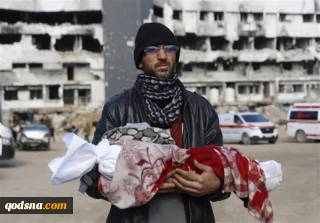 Zionist regime fire martyrs Palestinian Child, Woman in Southern Gaza