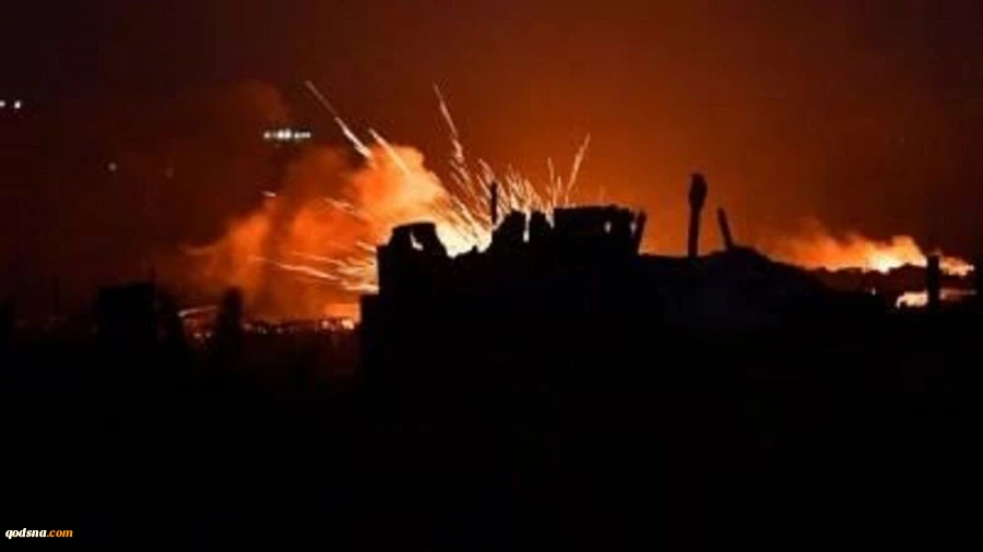 حملات هوایی گسترده رژیم اسرائیل به جنوب لبنان 2