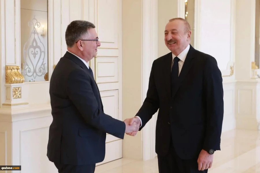 دیدار وزیر خارجه رژیم صهیونیستی با رئیس‌جمهور جمهوری آذربایجان در باکو 2