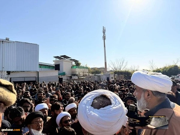 برگزاری مراسم تشییع پیکرهای شهدای جنایت تروریستی مسجد شیعیان اسلام‌آباد 3